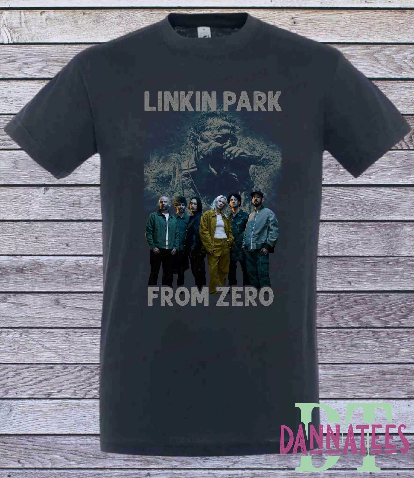 Tribute to Chester Linkin Park T-Shirt From Zero Emily Armstrong NEW singer
