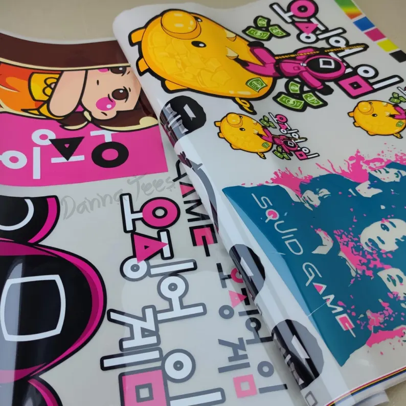 DTF Printing Transfers Your Own Design Custom Full Colour Heat Transfer