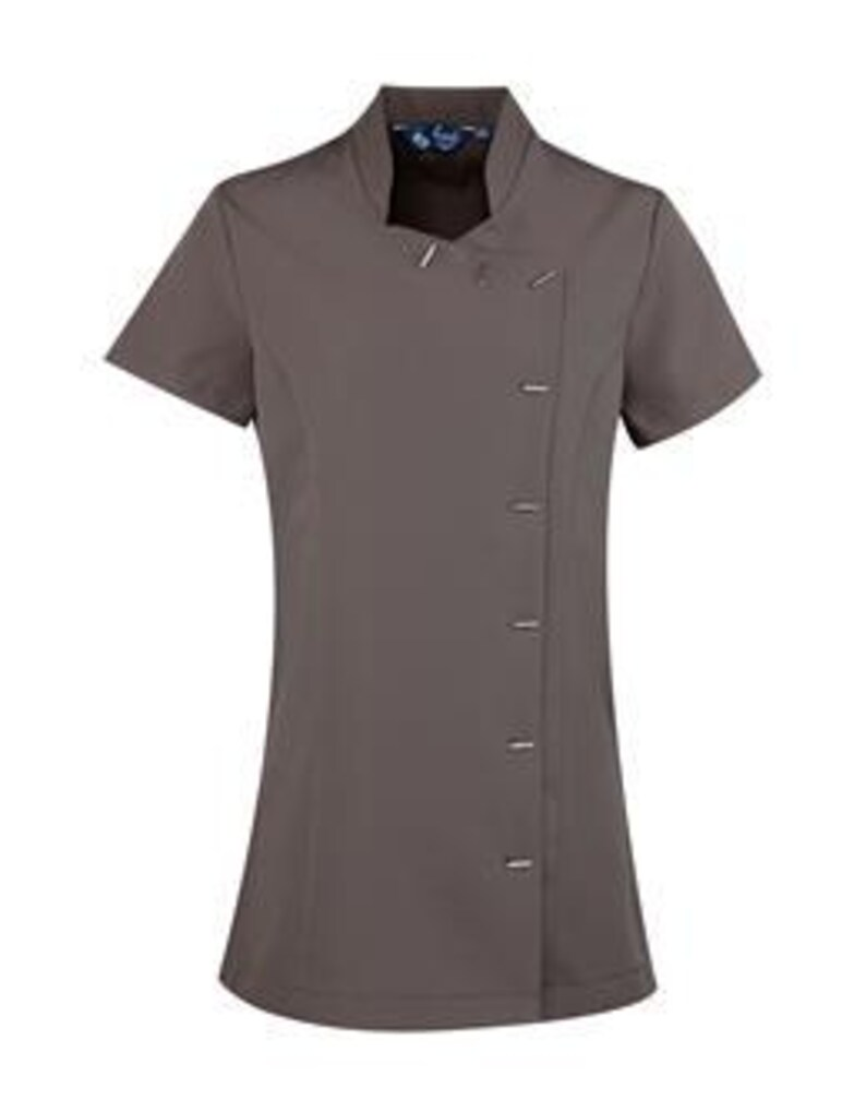 Personalised Premier Ladies 'Orchid' Beauty and Spa Tunic Short Sleeve