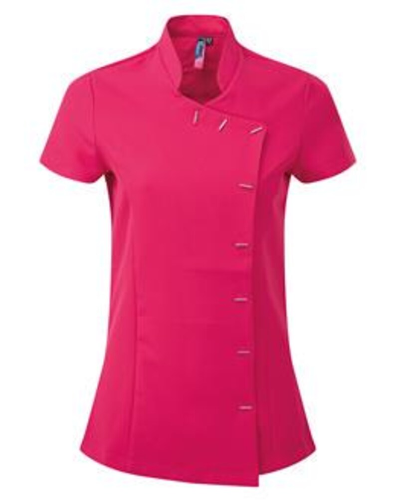 Personalised Premier Ladies 'Orchid' Beauty and Spa Tunic Short Sleeve