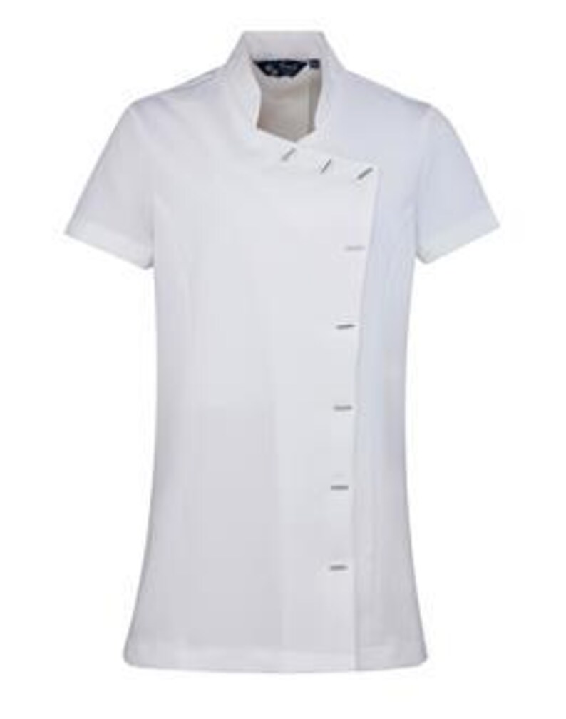 Personalised Premier Ladies 'Orchid' Beauty and Spa Tunic Short Sleeve