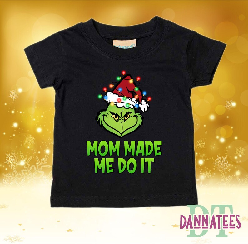 Team Grinch Christmas T-Shirts: Matching Family Outfits
