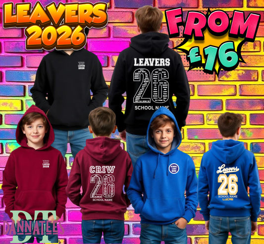School Leavers 2026 Hoodie