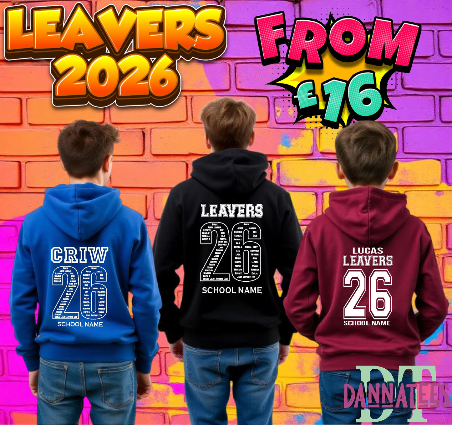 School Leavers 2026 Hoodie