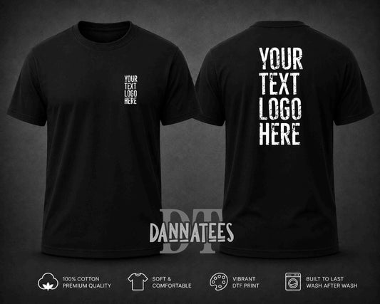 Custom Printed Personalised T-shirt