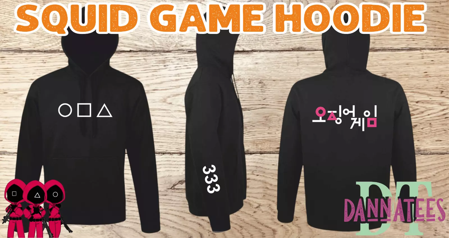 Squid Game * Unisex * Warm Hoodie Casual Trendy Netflix Series Merch