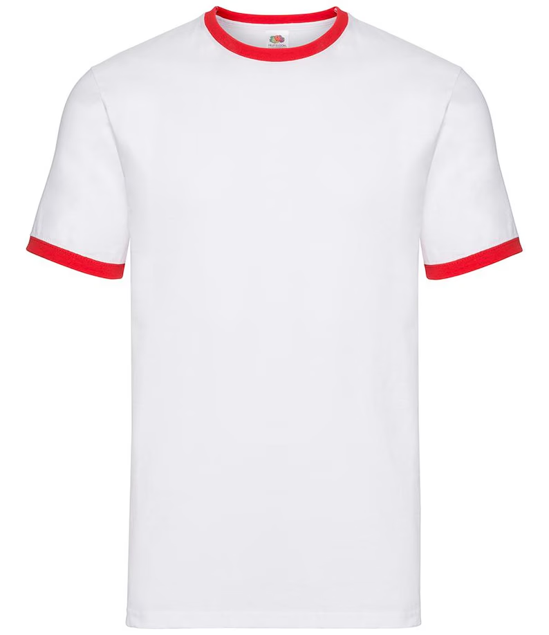 Custom Printed Ringer T-shirt Unisex