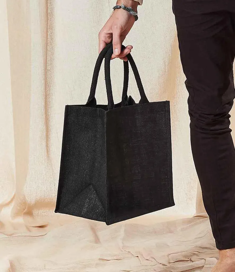 10+1 Westford Mill Printers Jute Classic Tote Bag