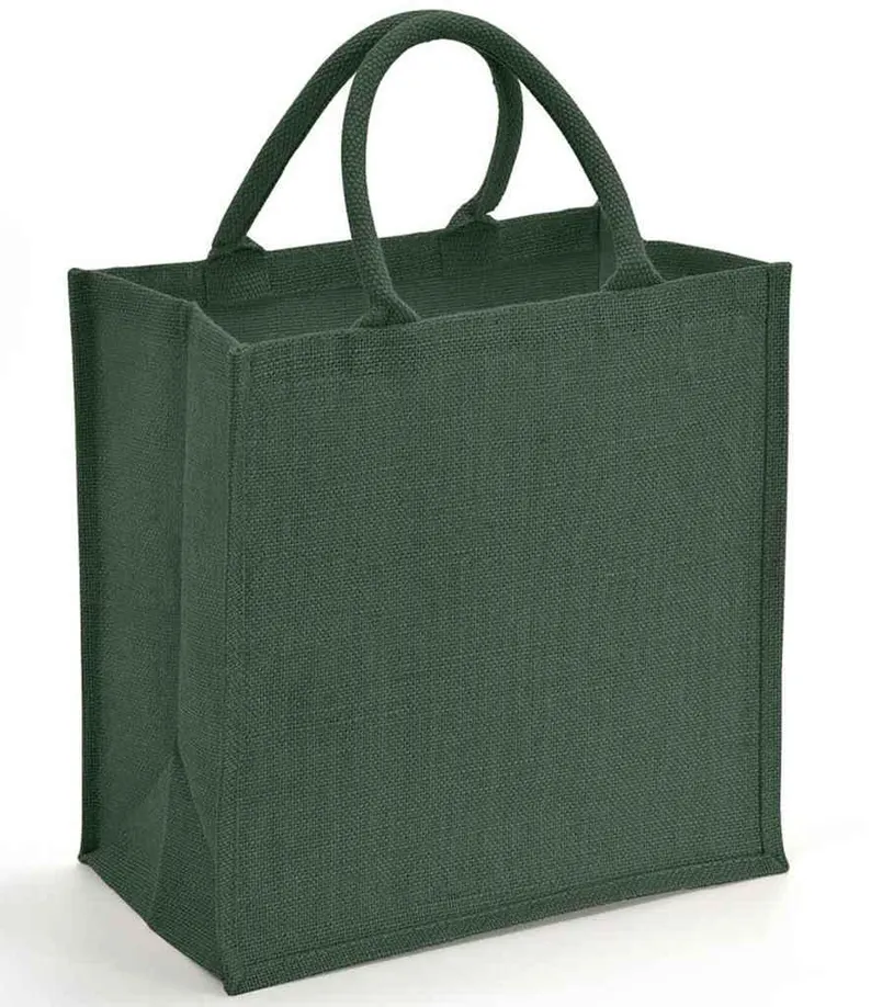 10+1 Westford Mill Printers Jute Classic Tote Bag