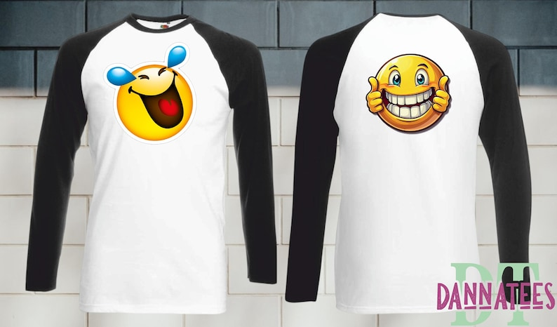 Baseball Long Sleeve Custom Printed T-shirts