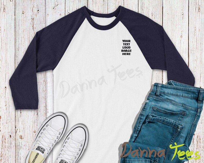 Baseball Long Sleeve Custom Printed T-shirts