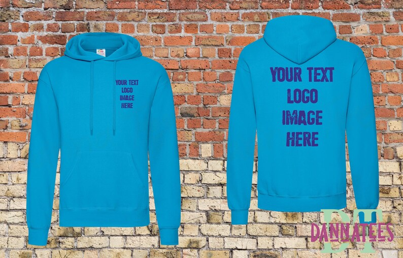 Custom Printed Personalized Hoodie
