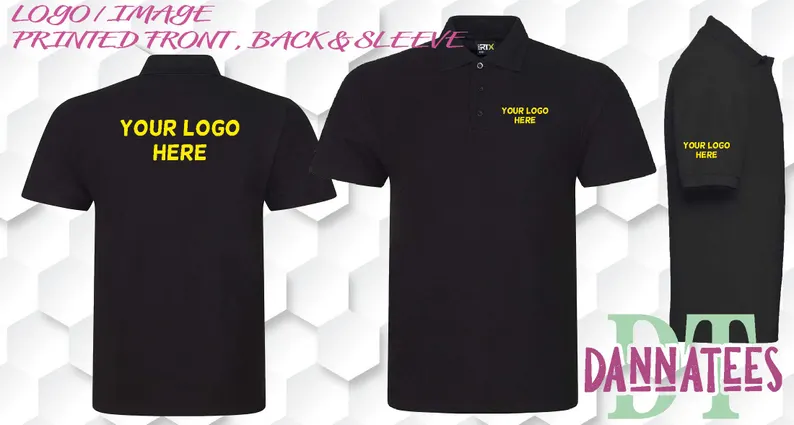 Custom Printed Polo Shirt