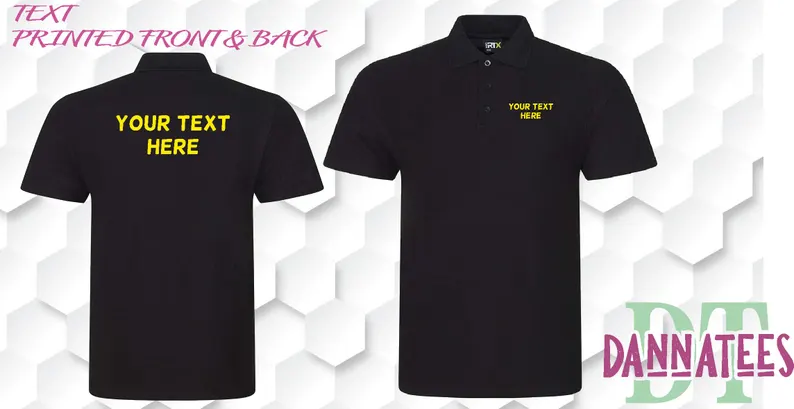 Custom Printed Polo Shirt