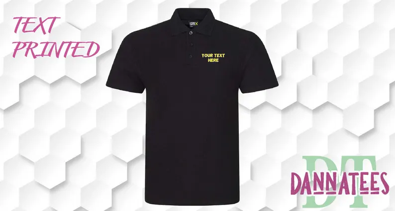 Custom Printed Polo Shirt