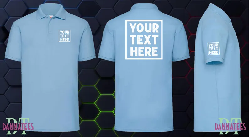 Custom Printed Polo Shirt