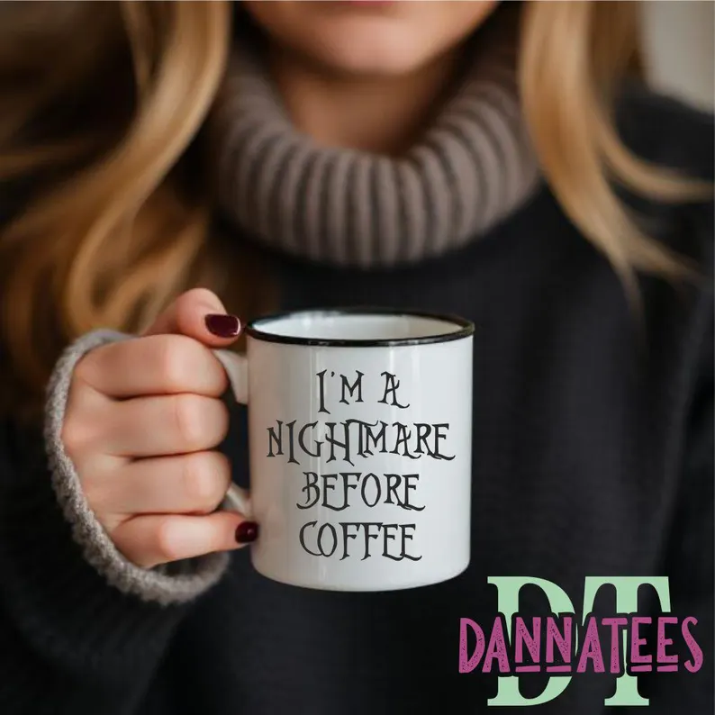 Jack Skellington Mug: Tim Burton Cartoon, 3D UV Print, 11oz