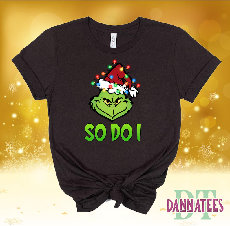 Team Grinch Christmas T-Shirts: Matching Family Outfits