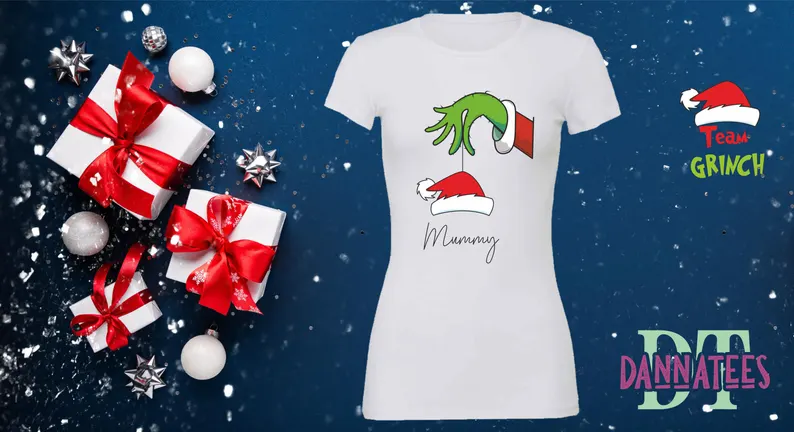 TEAM GRICH with name Family Matching T-shirts Set Men Women Children & Baby Colour white * Unisex from S to 6XL