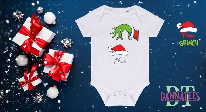 TEAM GRICH with name Family Matching T-shirts Set Men Women Children & Baby Colour white * Unisex from S to 6XL