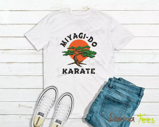 Miyagi-Do Karate Kid Cobra Kai Inspired Retro GIFT Adult & Kids T-Shirt 100%Cotton