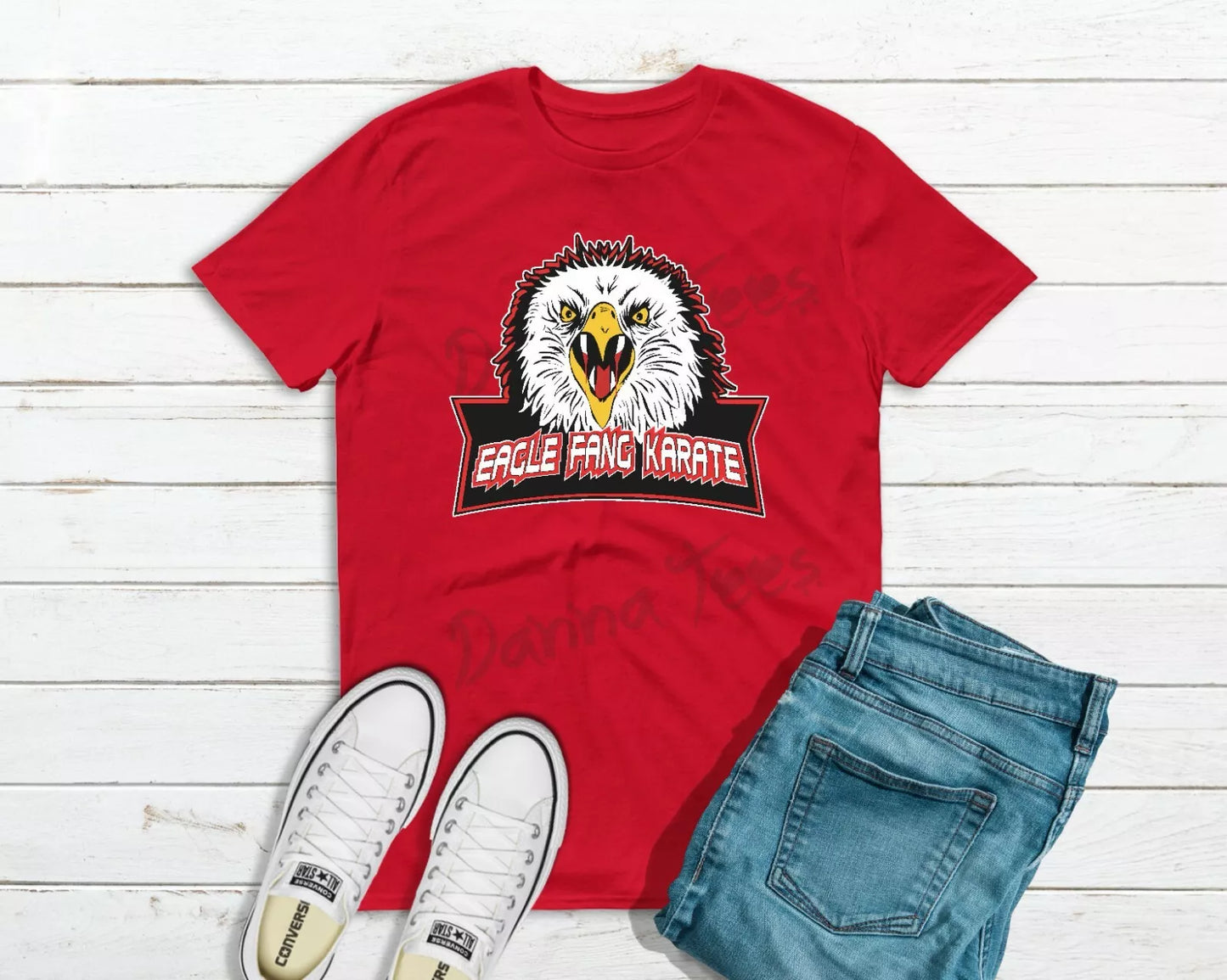 Eagle Fang Karate Miyagi-Do Inspired Retro GIFT Kids T-Shirt 100%Cotton