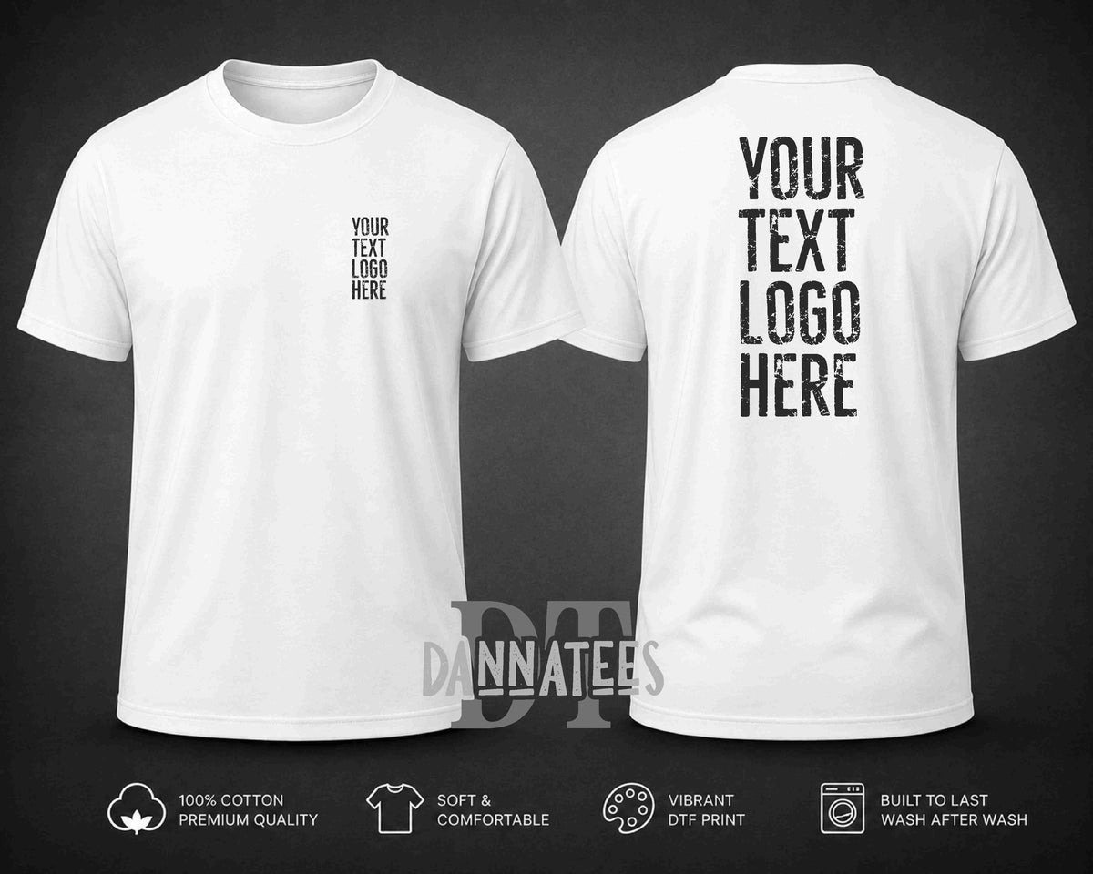 Custom Printed Personalised T-shirt